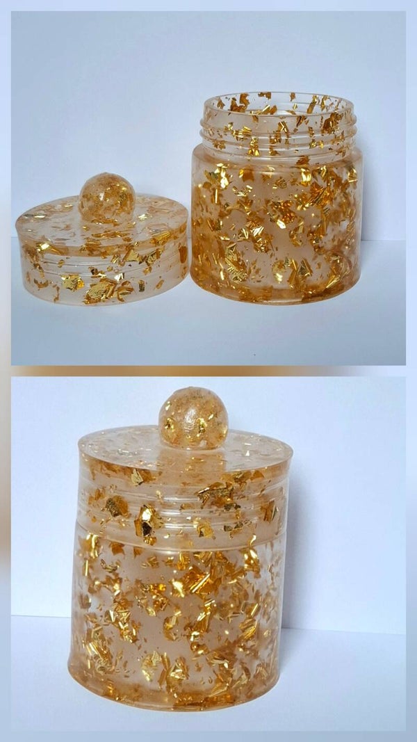 Stewuki Harzdose „Pure Gold“ – Handgegossen & strahlend edel
