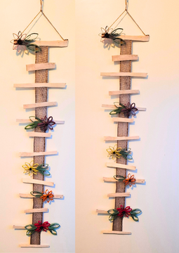 Handgefertigte Frühlingsdekoration – Wandbehänge mit natürlichem Charme