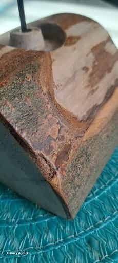 Baumstamm- Kerzenständer 2