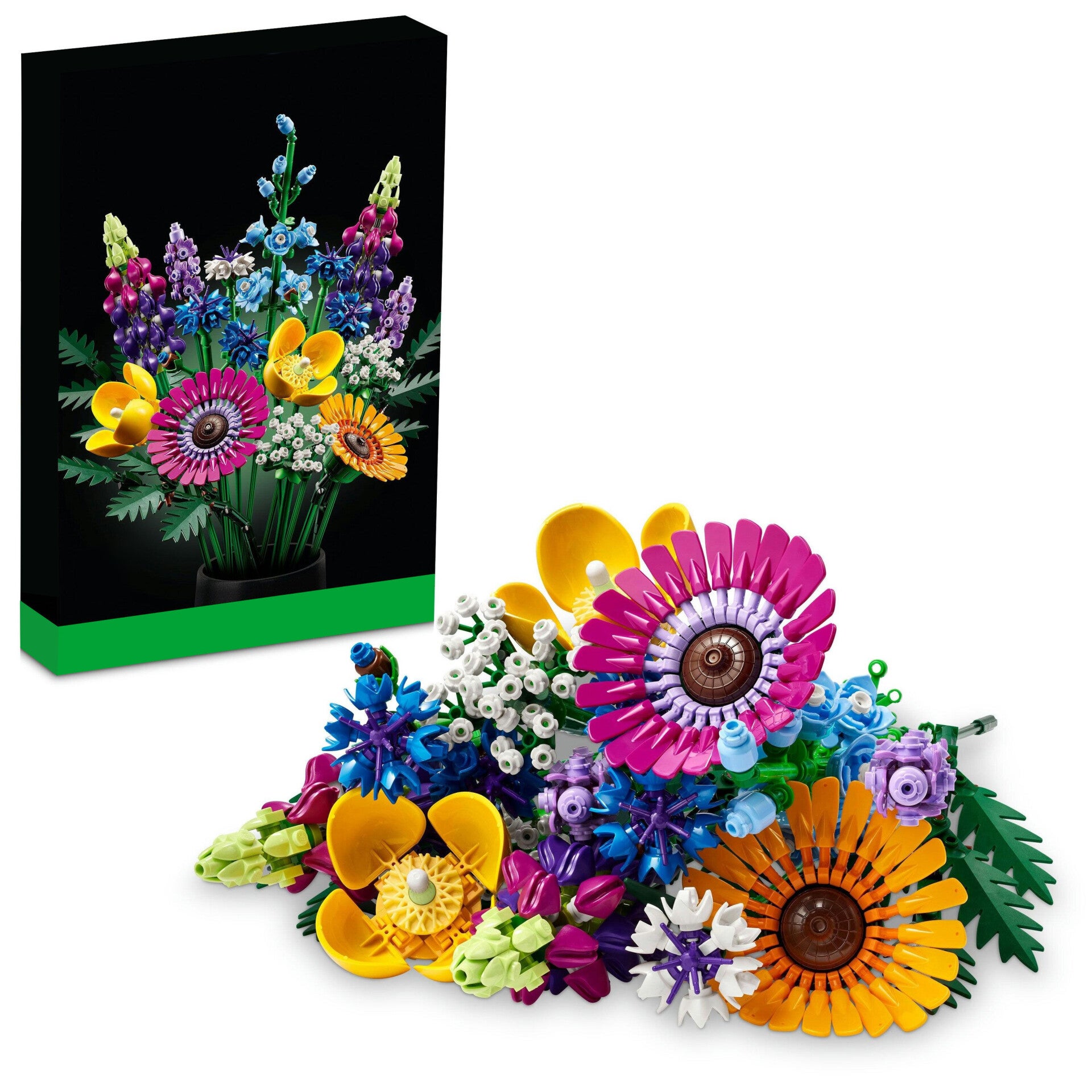 KLOCKI BUKIET POLNE KWIATY