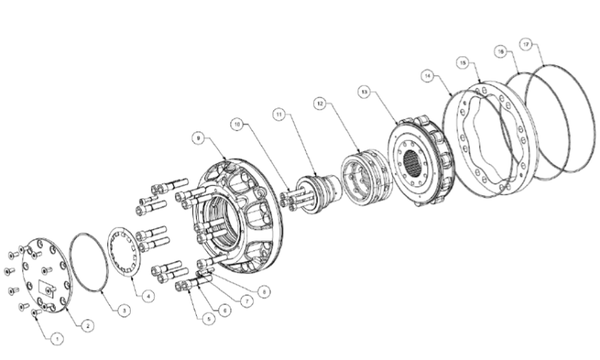 HydroAxel Euro 5 Motor / Naaf