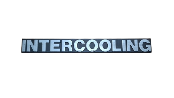 Alu Intercooling Plaat