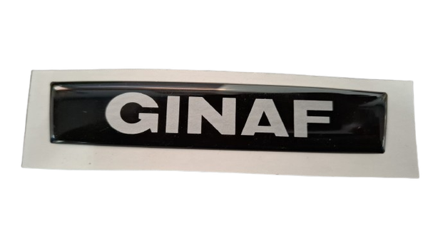 Ginaf stuur Logo Sticker 104x20