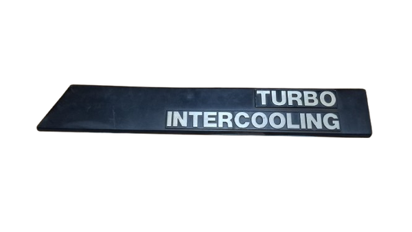 Deur rubbuer Turbo Intercooler