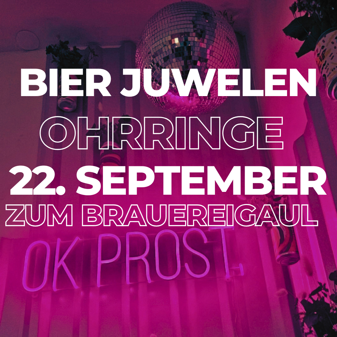 Ohrring Workshop am 22.09.2026 im Brauereigaul Fulda