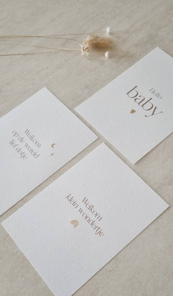 WENSKAART • Pakket baby