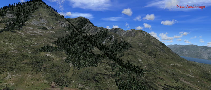 Anchorage Scenery,  P3D,  TNW,  Prepar3D 