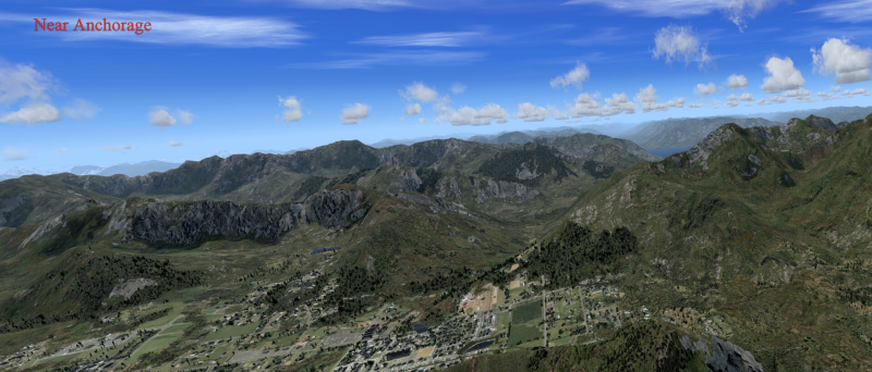 Prepar3Dv5 scenery,  flight simulation scenery 