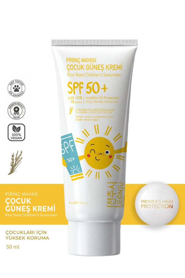 Pirinç Mayası Çocuk Güneş Kremi