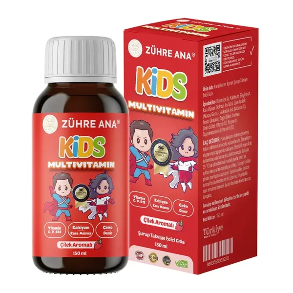 Zühre Ana Kids Multivitamin Şurubu