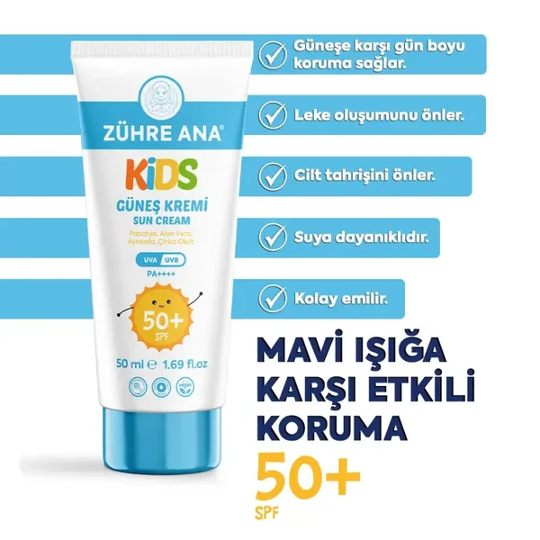Zühre Ana Kids Güneş Kremi
