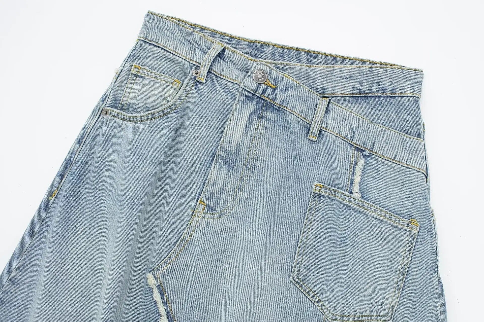 Jupe versatile en jean