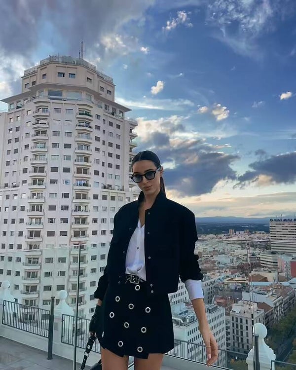 Jupe noir taille haute