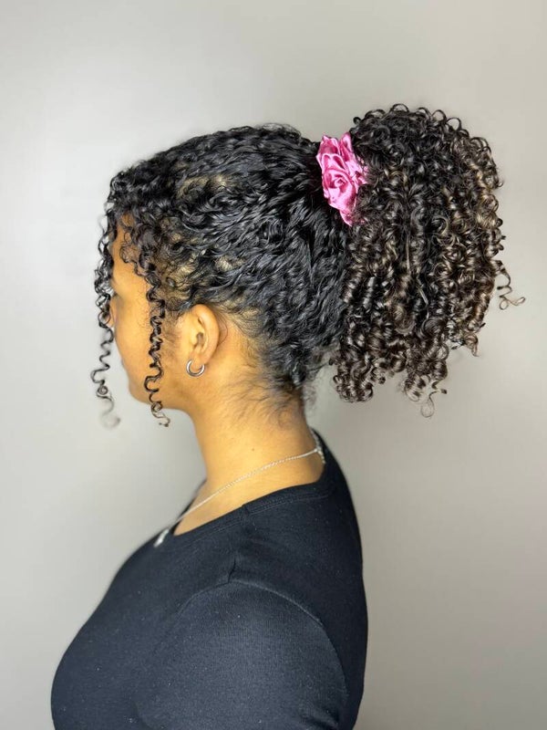 Scrunchie ( Knal roze )