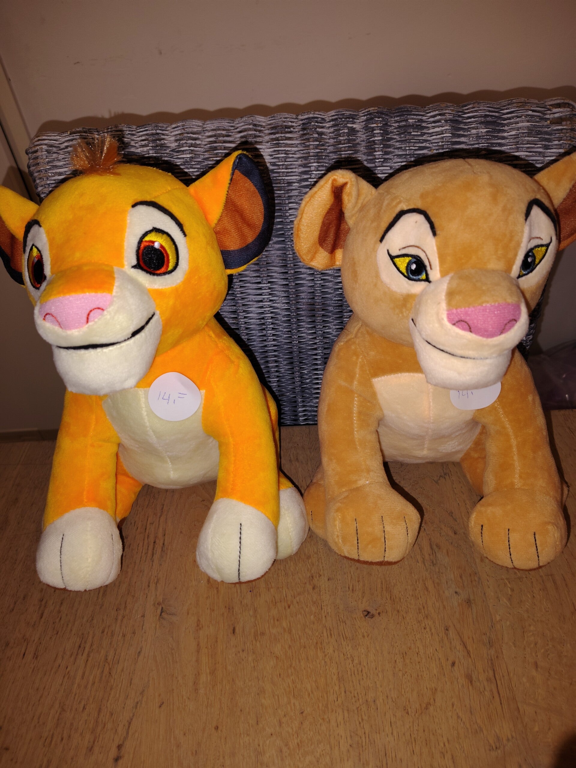 Simba en Nala samen