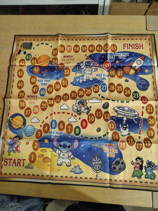 Ganzenbord stitch 75 X 75