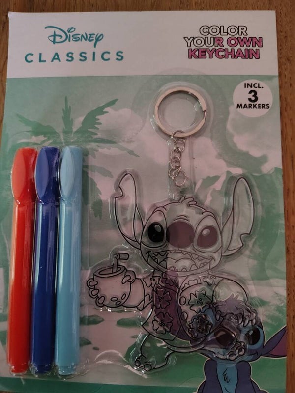 Stitch sleutelhanger maken