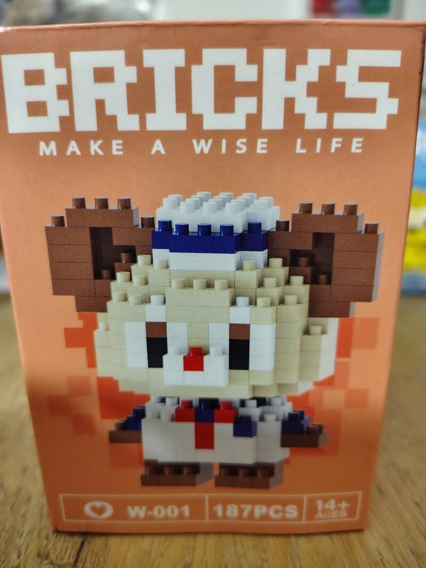 Duffy bear bricks