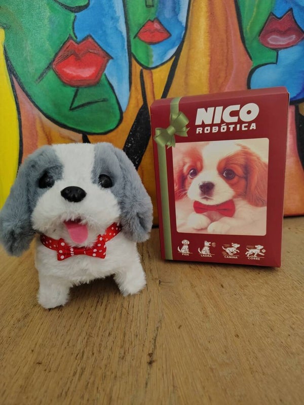 Hondje die kan lopen en blaffen