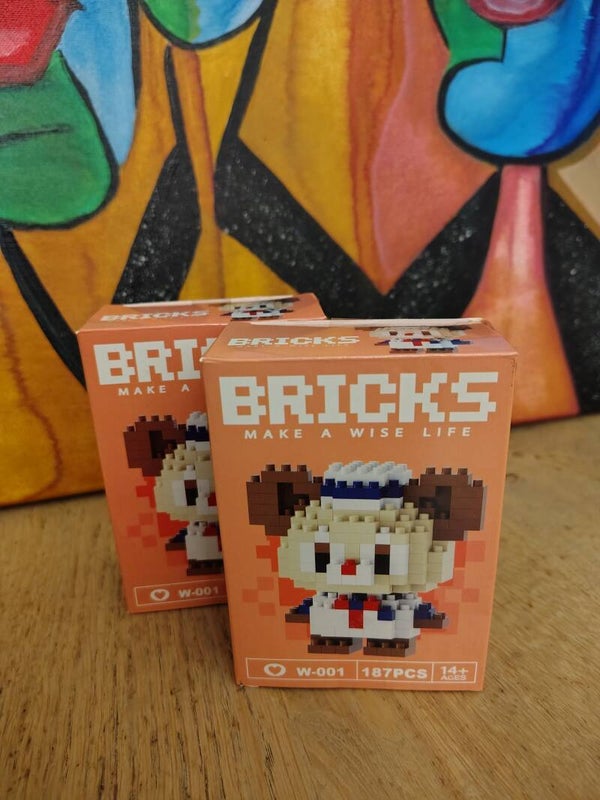 Duffy bear bricks per stuk