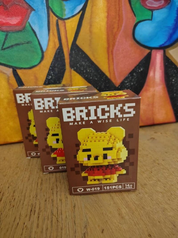 Winnie the Pooh bricks per stuk