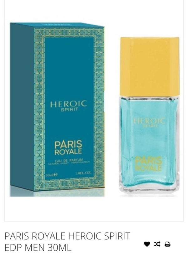 Heroic Spirit Eau de parfum