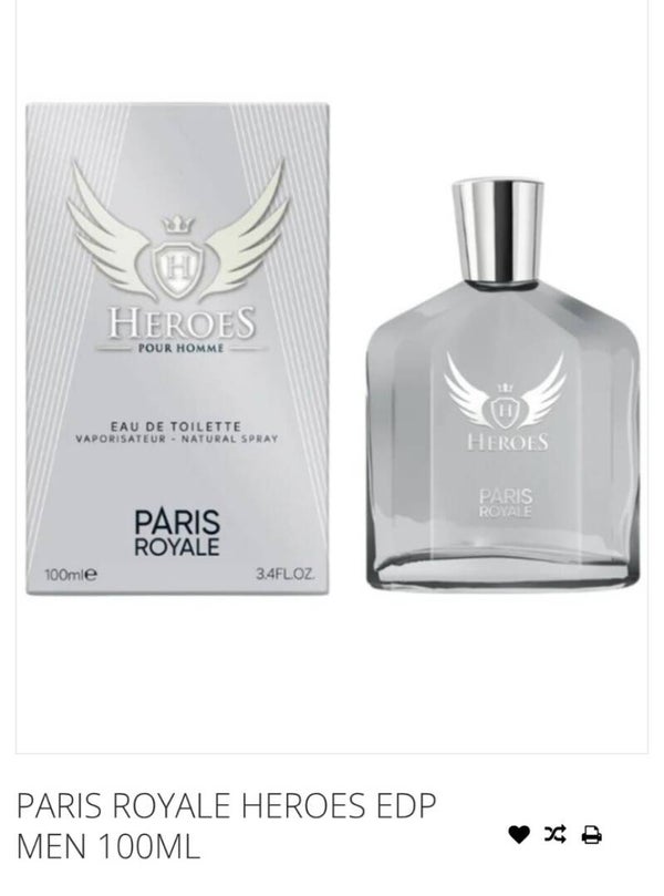 Heroes pour Homme eau de parfum