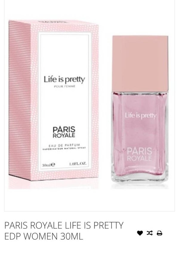 Life is pretty eau de parfum
