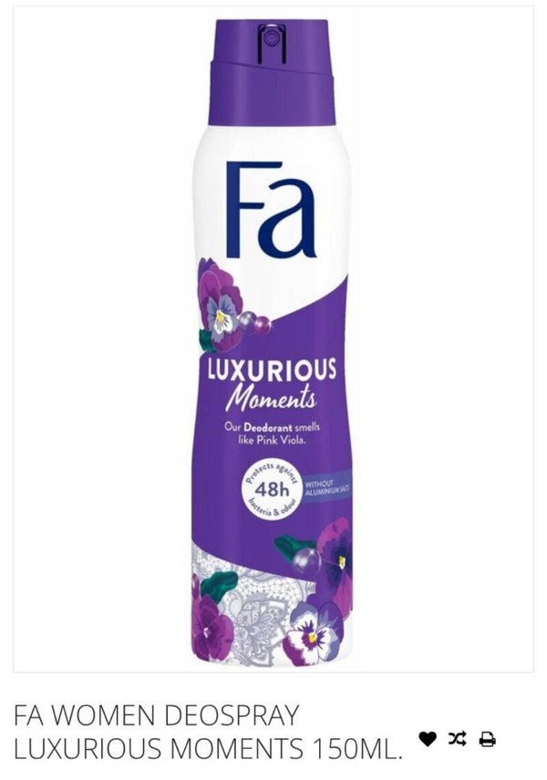 Fa deodorant