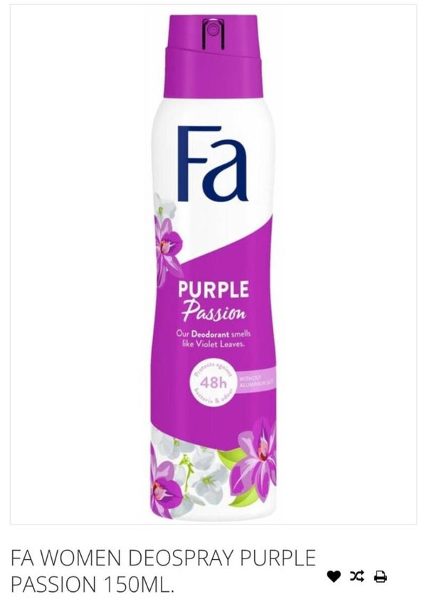 Fa deodorant