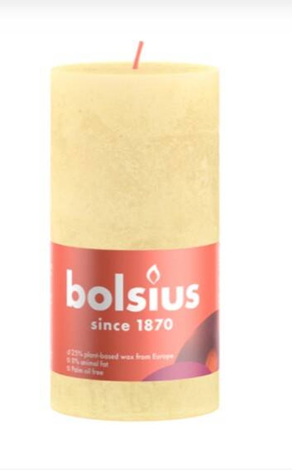 Bolsius Rustieke Stompkaars per stuk