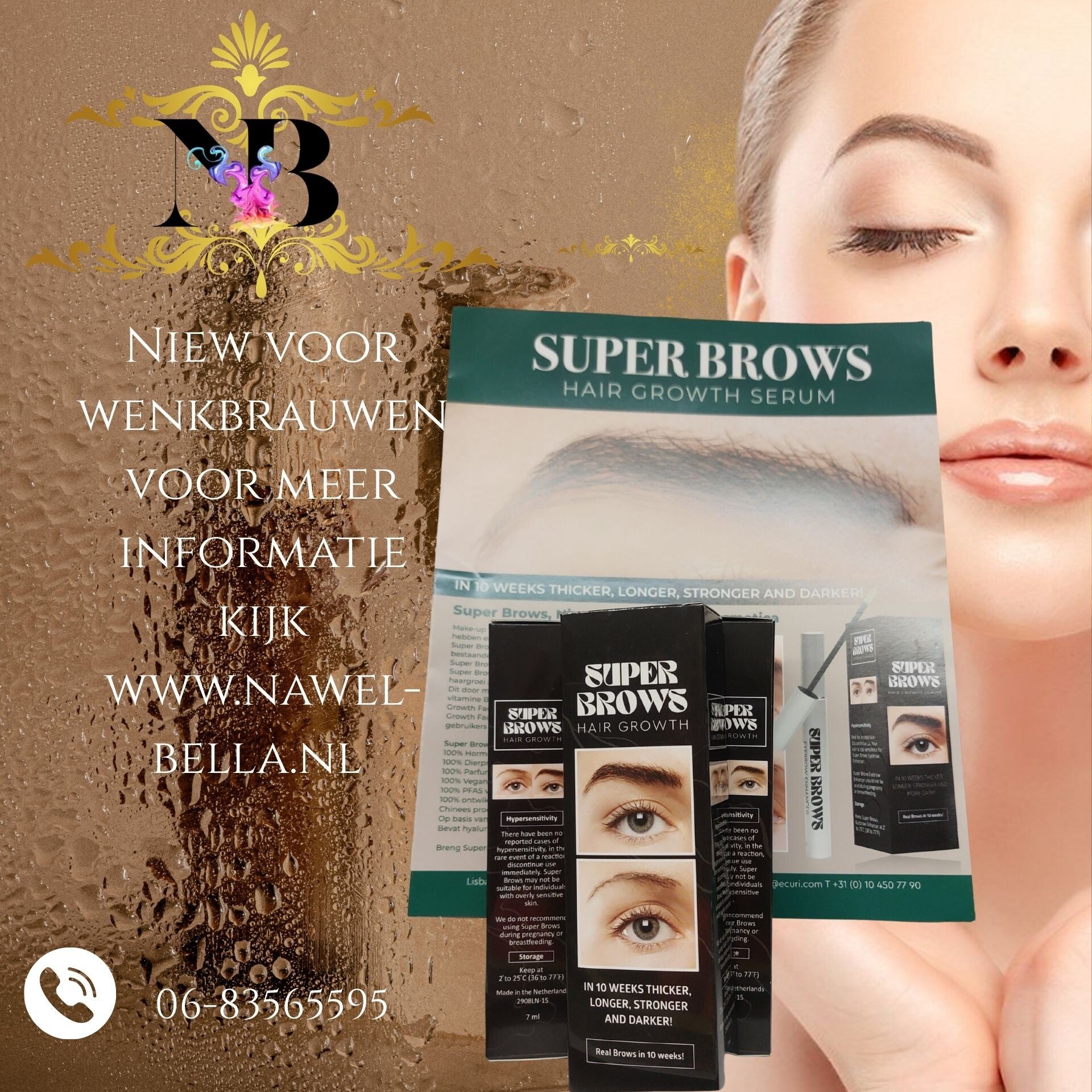 Super Brows van ecuri