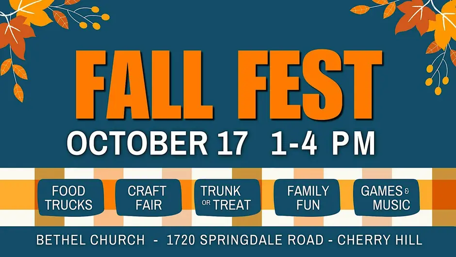 Bethel Fall Fest and Trunk or Treat Flyer