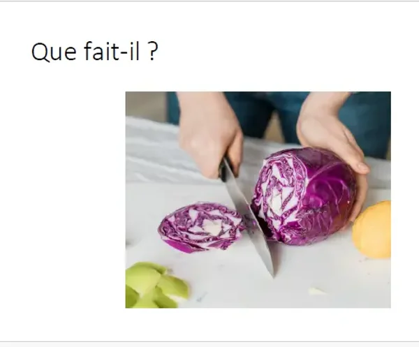 La Cuisine en action