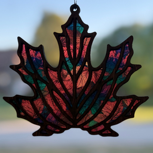 Leaf sun catcher