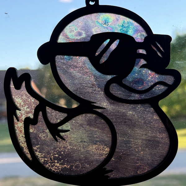 Big Duck  sun catcher