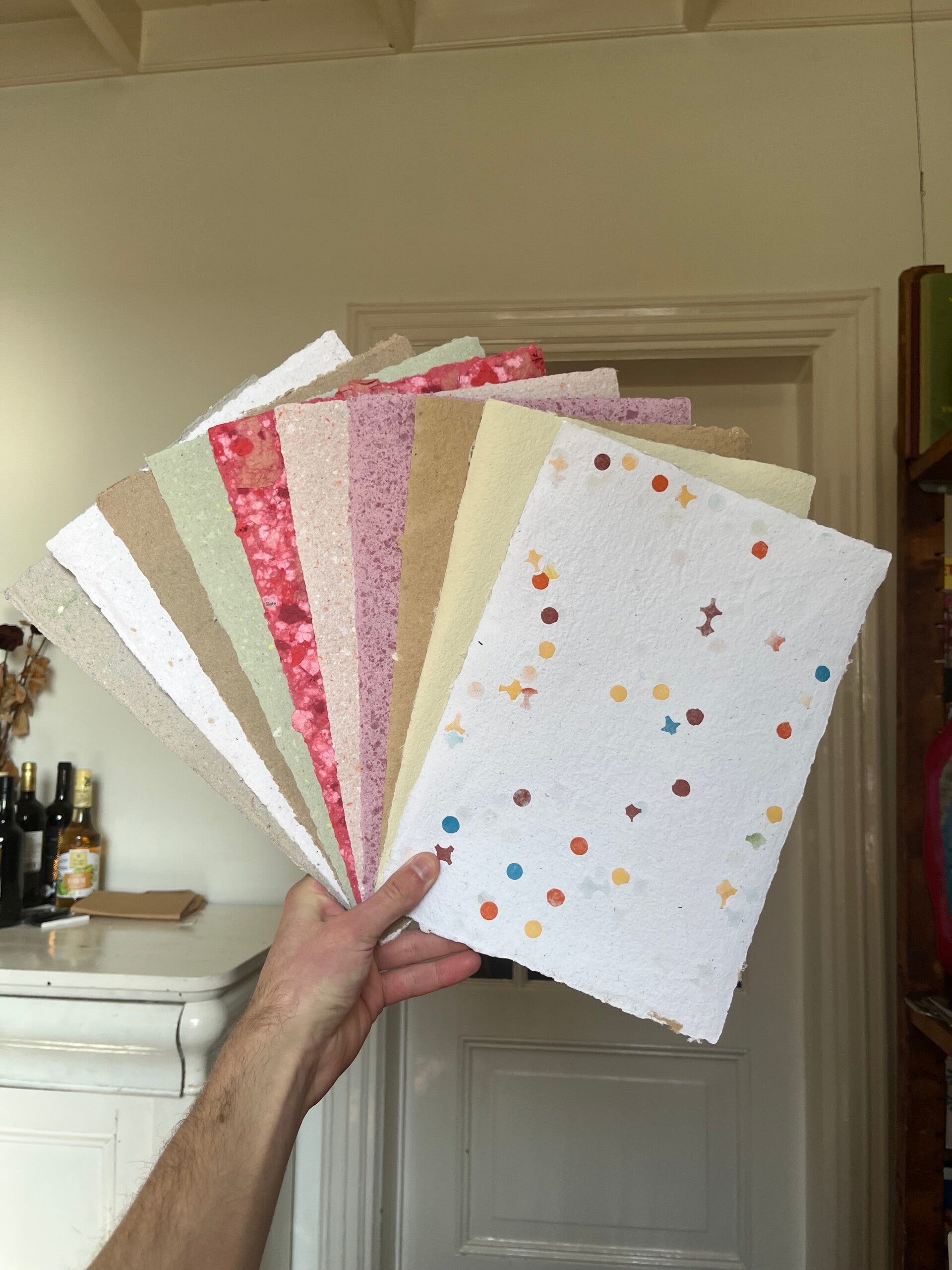 Handgeschept A4 Papier