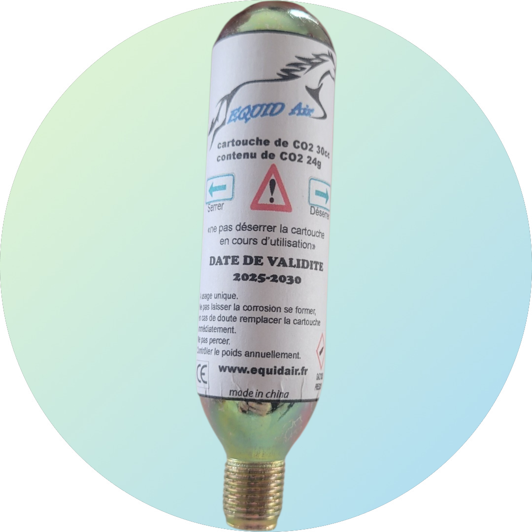 cartouche CO2- 30cc (24g)