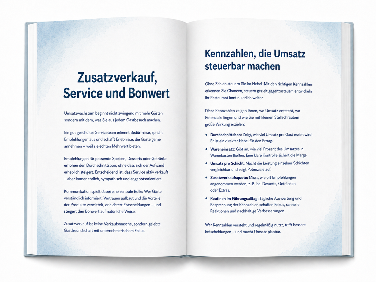 Service Verkauf und Kennzahlen