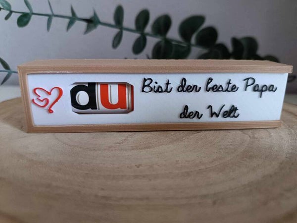 Duplo Geschenkbox I Vatertag I Aufmerksamkeit I Personalisiert