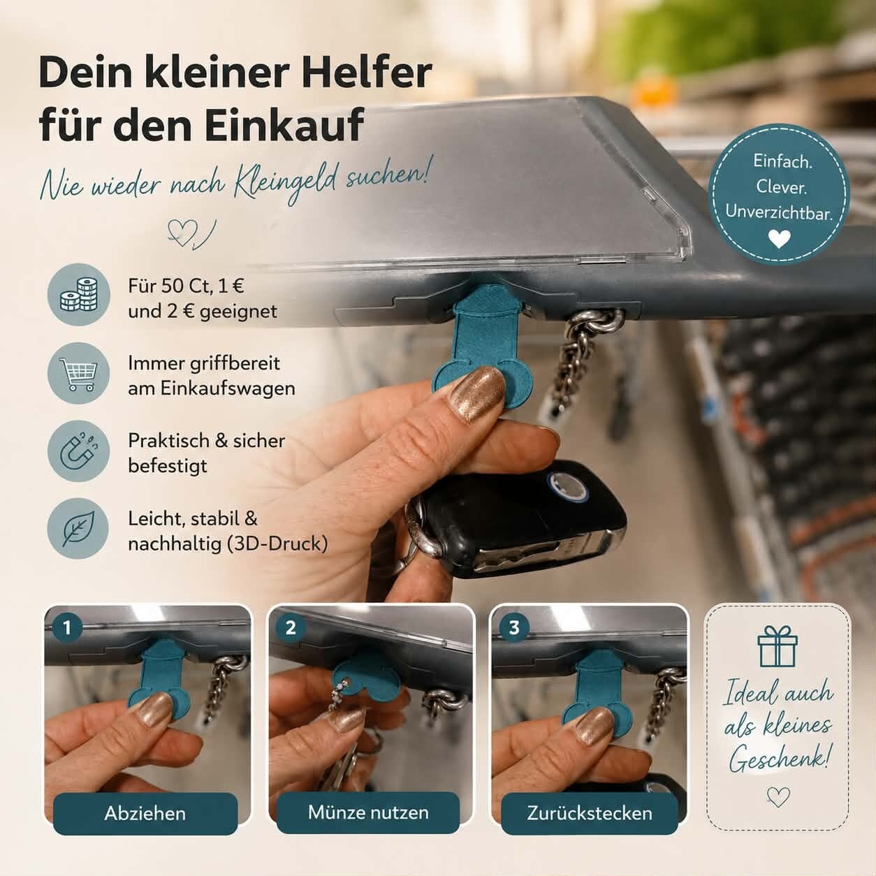 Penis Einkaufswagentrenner I Gadgets I Lustiges I Geschenk