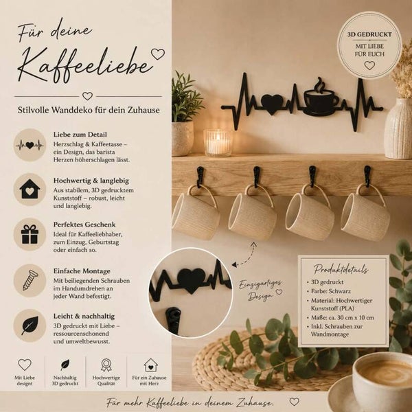 Mein Herz schlägt für Kaffee