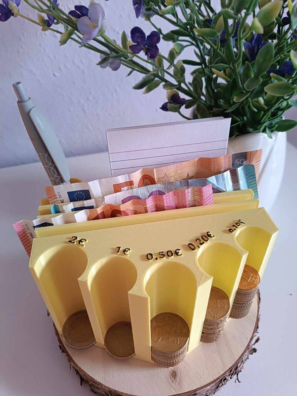 Geld Sortierer I Sparen I Budgetplaner I Geld Organizer I Kleingeldsortierer I Budget Binder