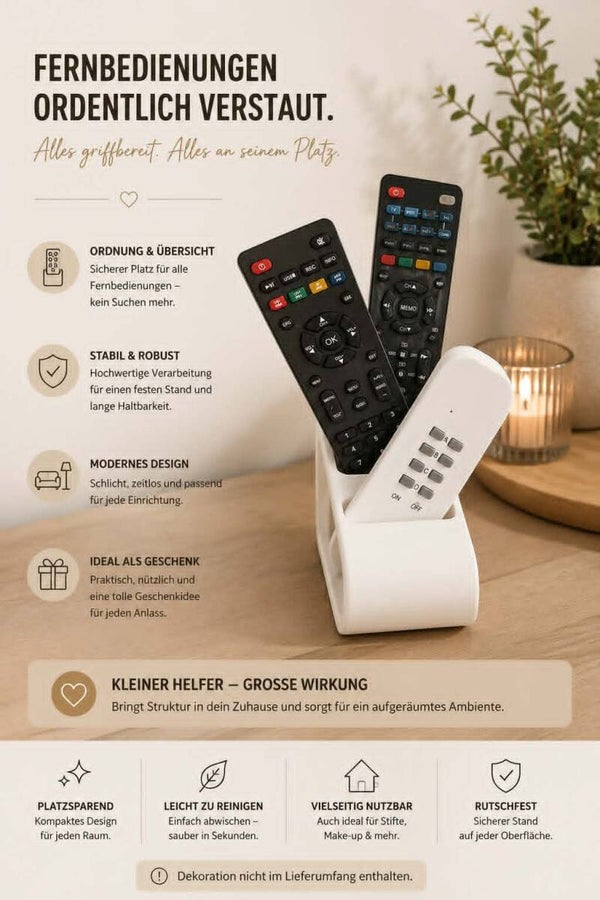 3 er Fernbedienung Halter I TV I Aufbewahrung I Ordnung