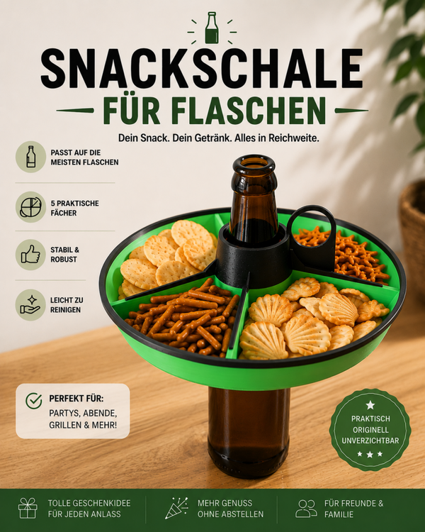 Snack Tablett I Picknick I Festival I Gartenparty