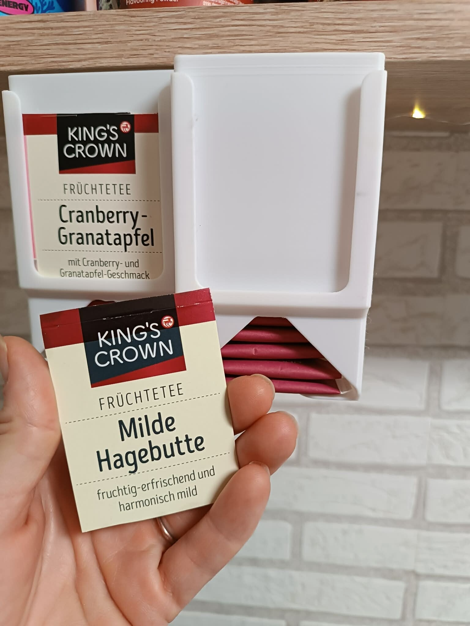 Teebeutel Aufbewahrung I Ordnung I Aufbewahrung