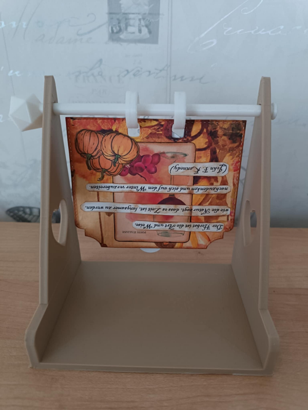 Memory Dex Card Spinner I Rolodex Karten Halter I Scrapbook I Junk Journaling I Kartenherstellung I DIY