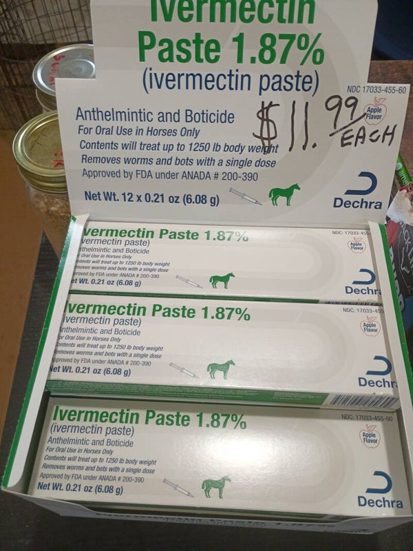 Ivermectin paste