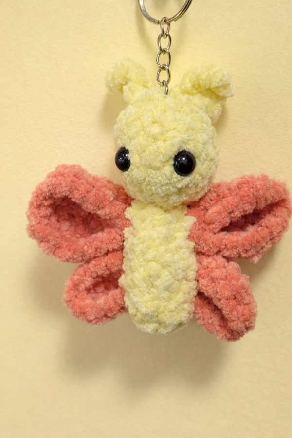 porte clefs papillon