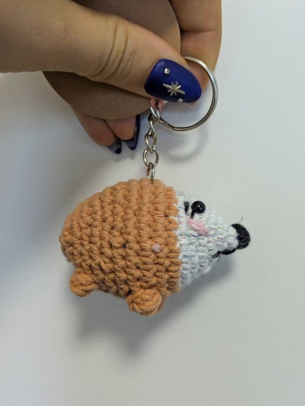 Porte clefs petit hérisson